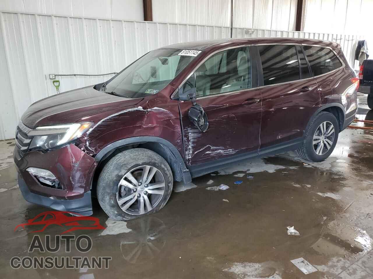 HONDA PILOT 2017 - 5FNYF6H54HB065404
