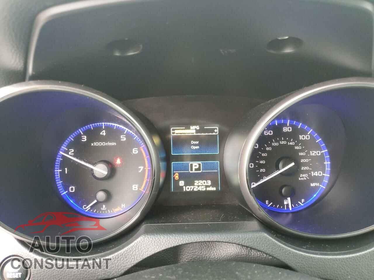 SUBARU OUTBACK 2018 - 4S4BSADC3J3229751