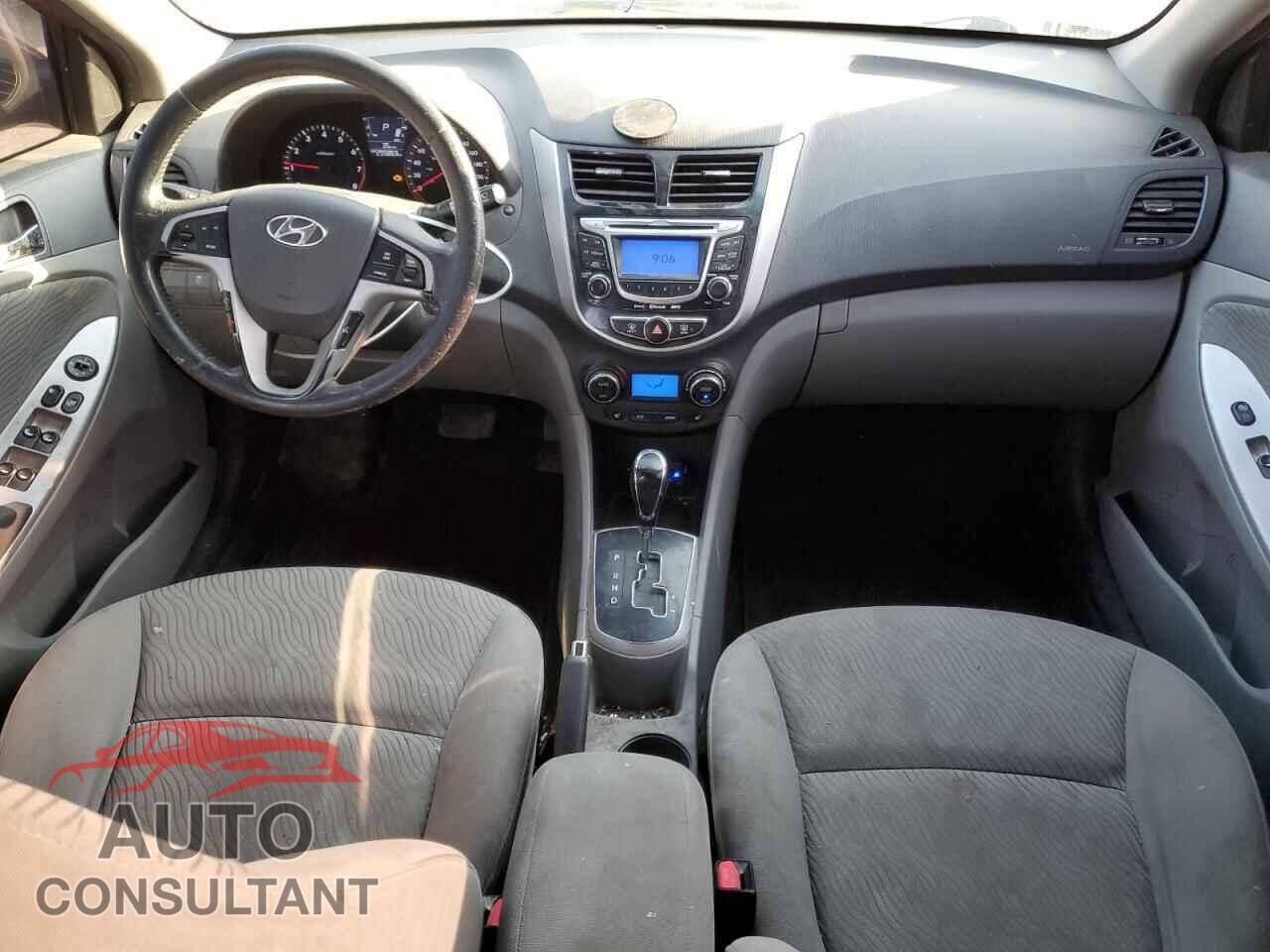 HYUNDAI ACCENT 2013 - KMHCU4AE1DU291640