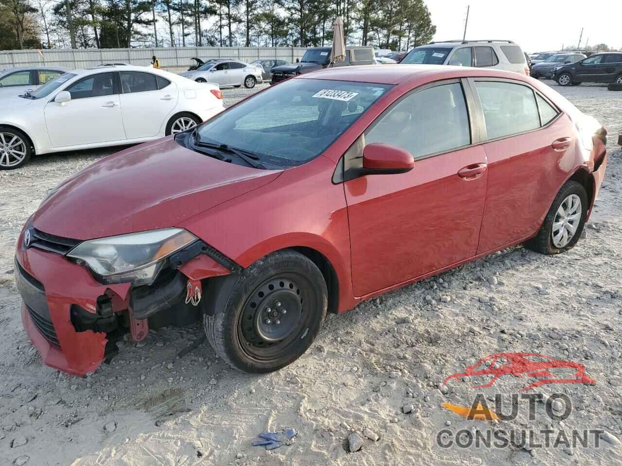 TOYOTA COROLLA 2016 - 2T1BURHE9GC625501