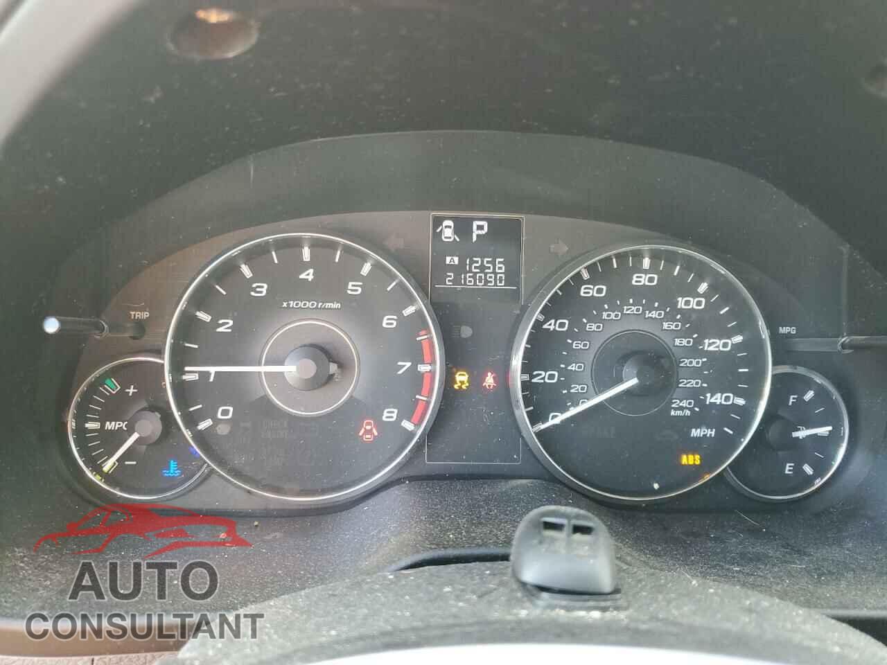 SUBARU OUTBACK 2011 - 4S4BRBGC7B3356470