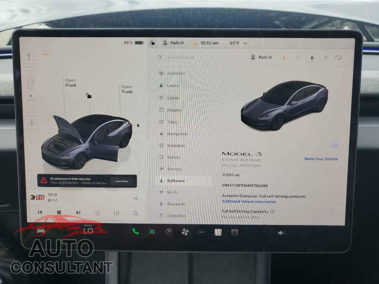 TESLA MODEL 3 2024 - 5YJ3E1EB4RF760266