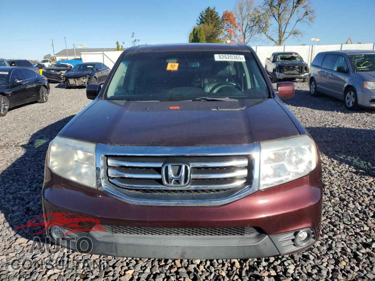 HONDA PILOT 2012 - 5FNYF4H53CB052396