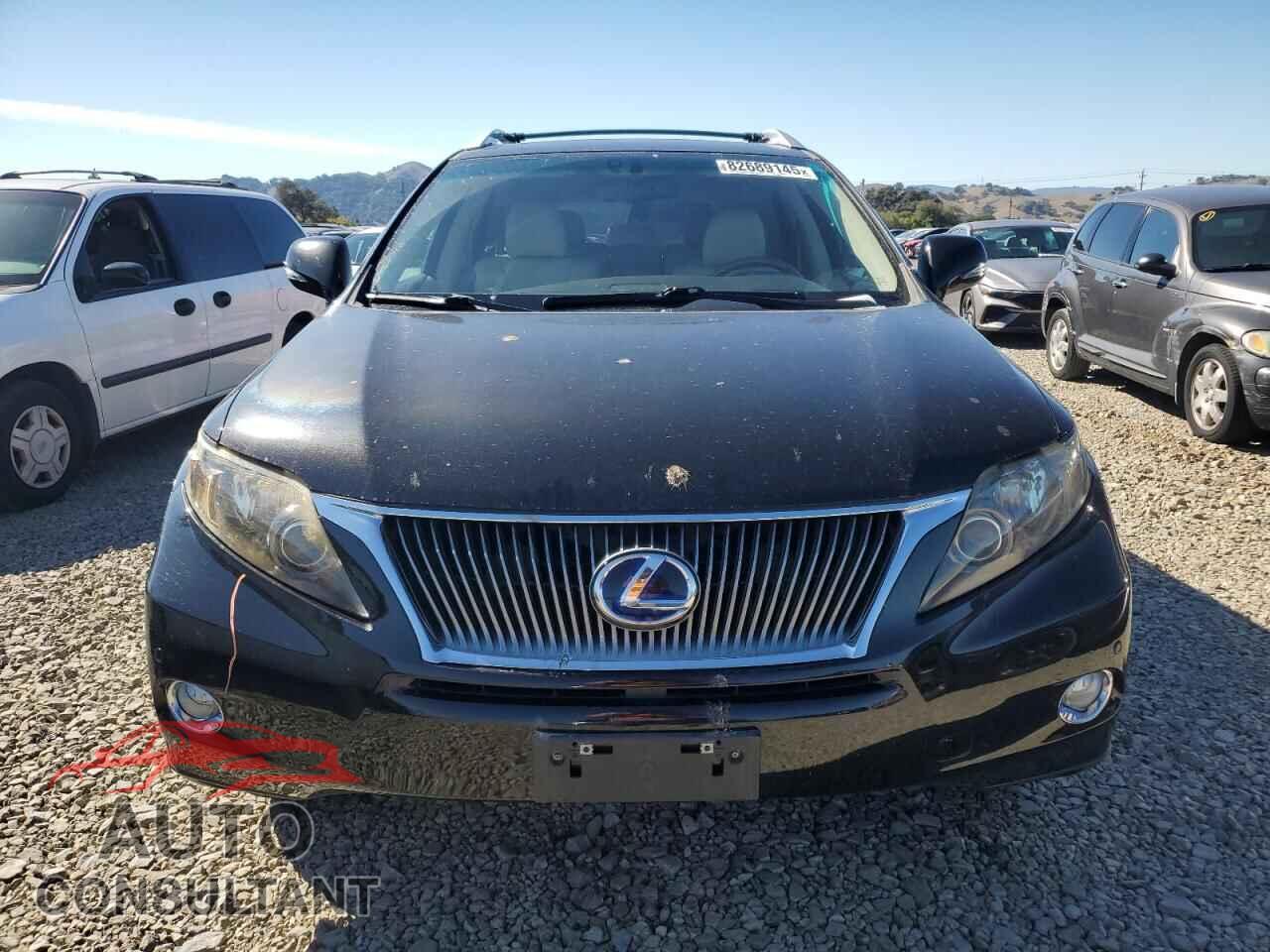 LEXUS RX450 2011 - JTJBC1BA3B2039570