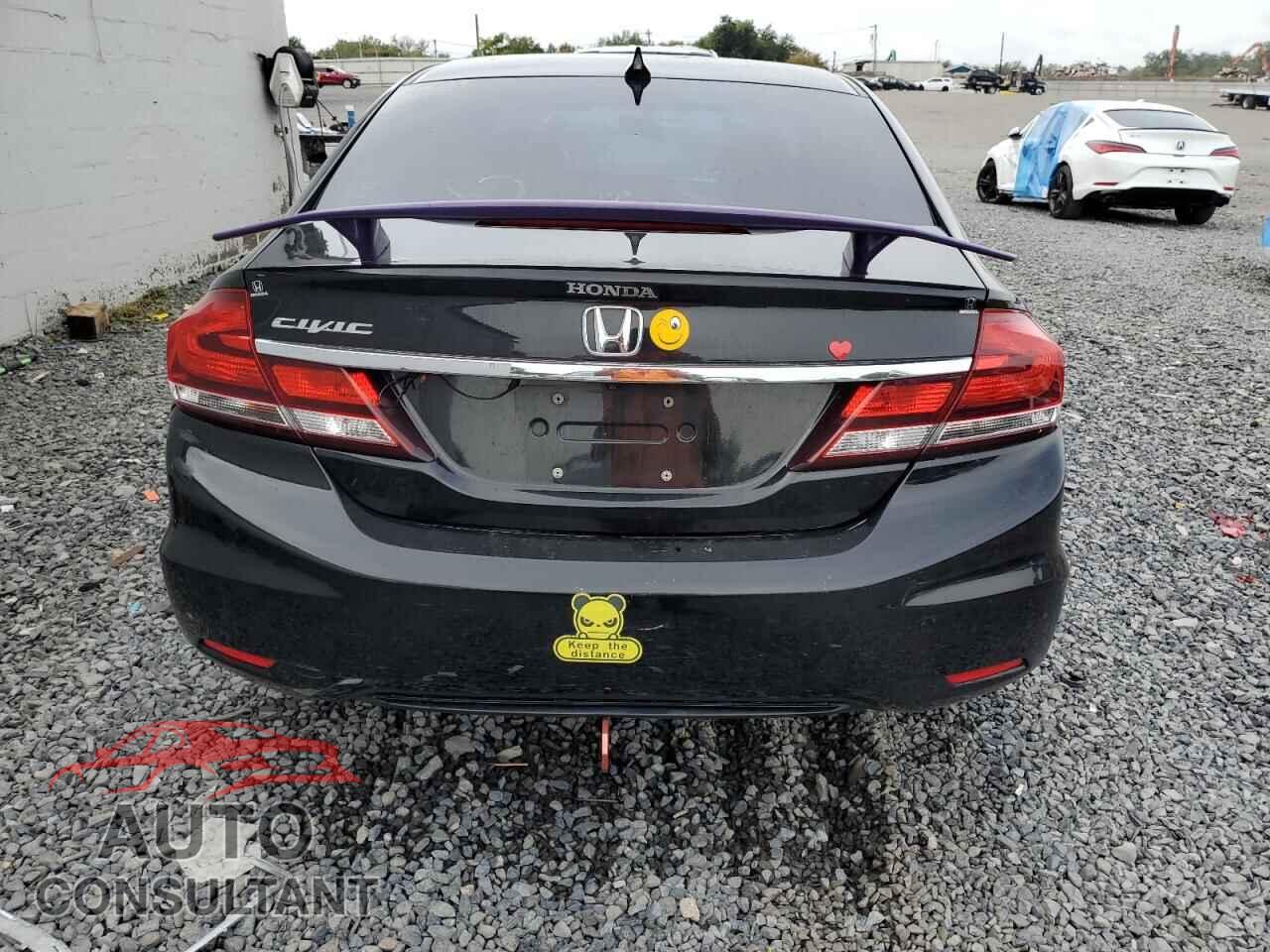 HONDA CIVIC 2013 - 19XFB2F55DE244436