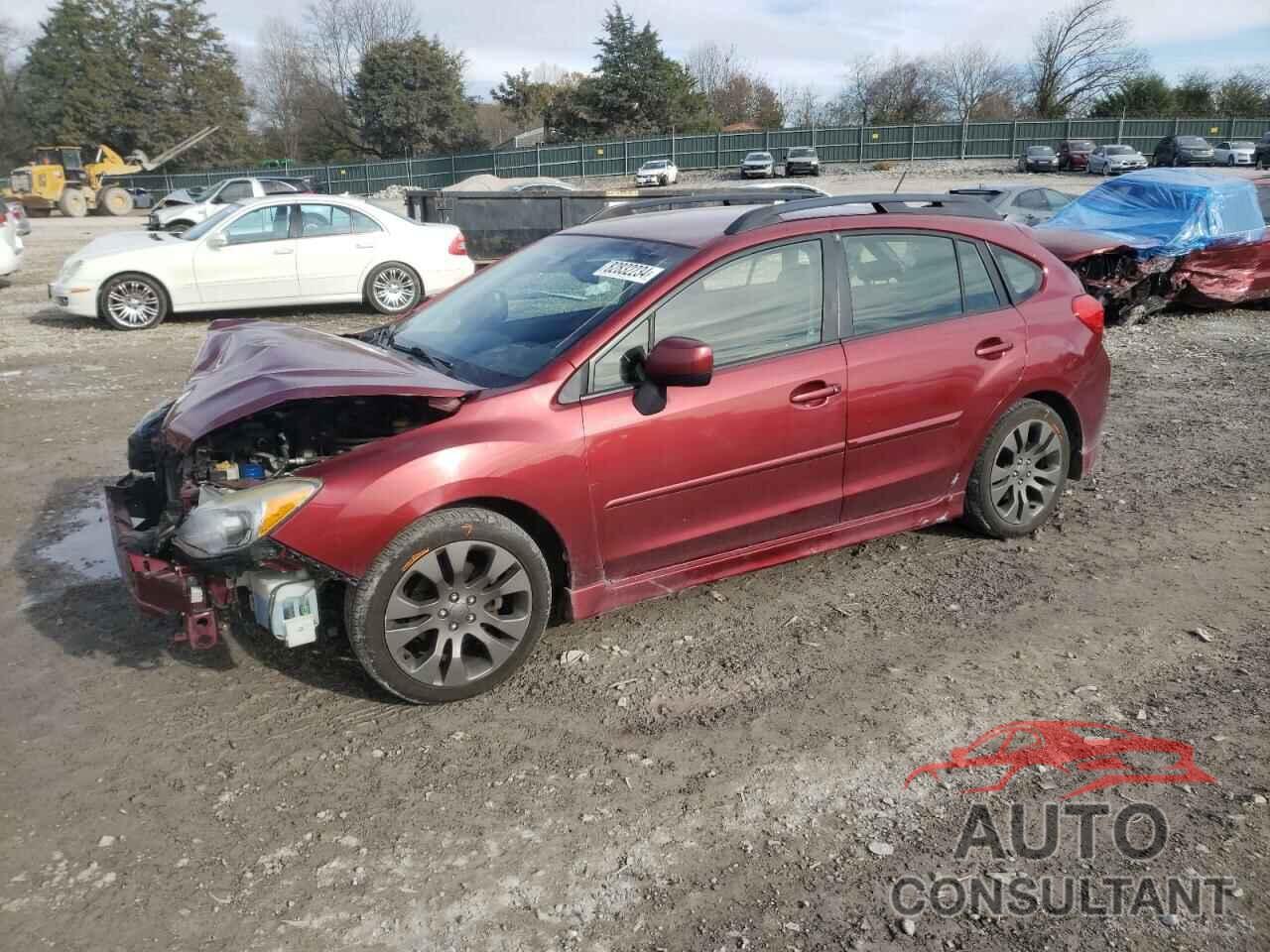 SUBARU IMPREZA 2012 - JF1GPAL61CH240380