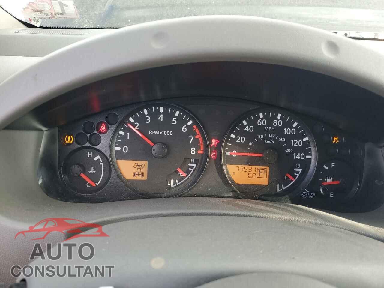 NISSAN FRONTIER 2012 - 1N6AD0EV3CC404181
