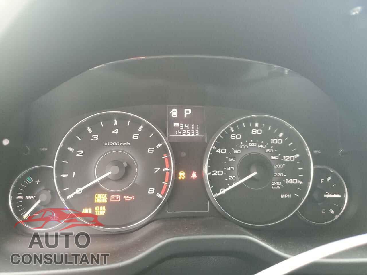 SUBARU OUTBACK 2012 - 4S4BRCACXC3288021