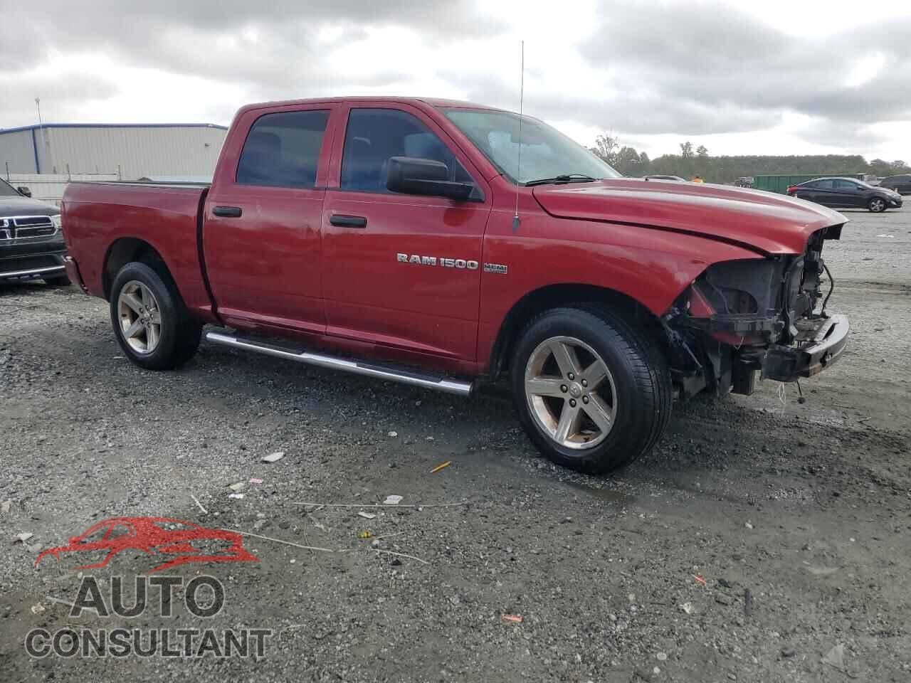 DODGE RAM 1500 2012 - 1C6RD7KT9CS184883