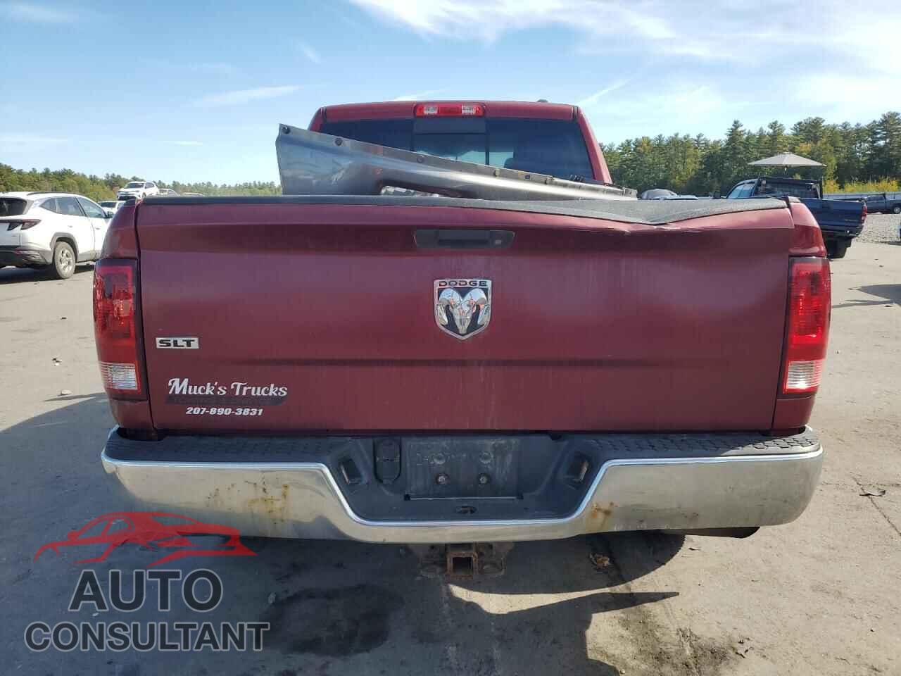 DODGE RAM 1500 2012 - 1C6RD7GP3CS303779