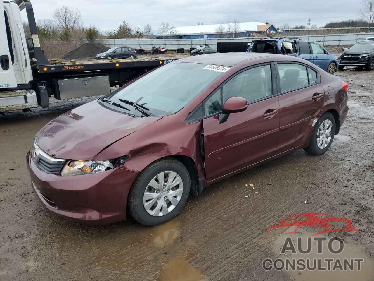 HONDA CIVIC 2012 - 19XFB2F53CE022900