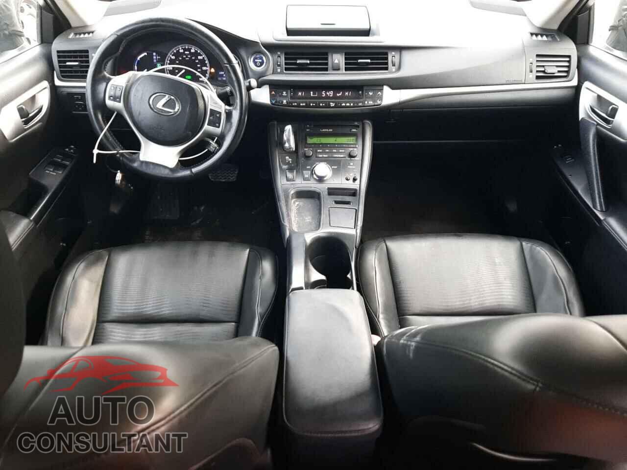 LEXUS CT 200 2012 - JTHKD5BH9C2121081
