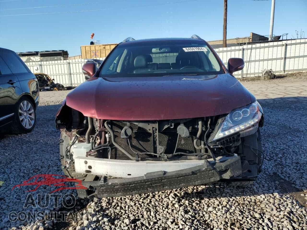 LEXUS RX450 2013 - JTJBC1BA8D2052933