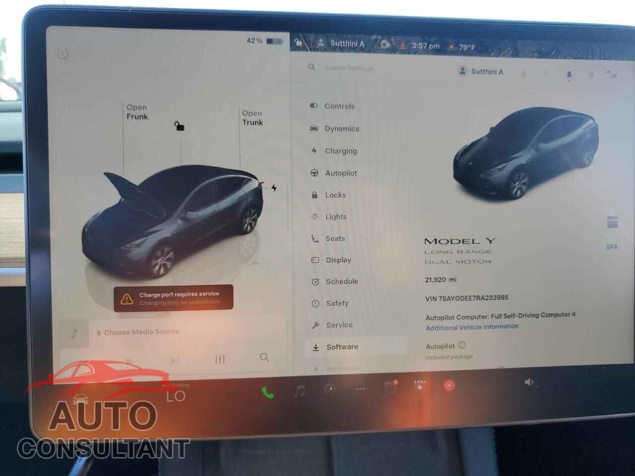 TESLA MODEL Y 2024 - 7SAYGDEE7RA233995