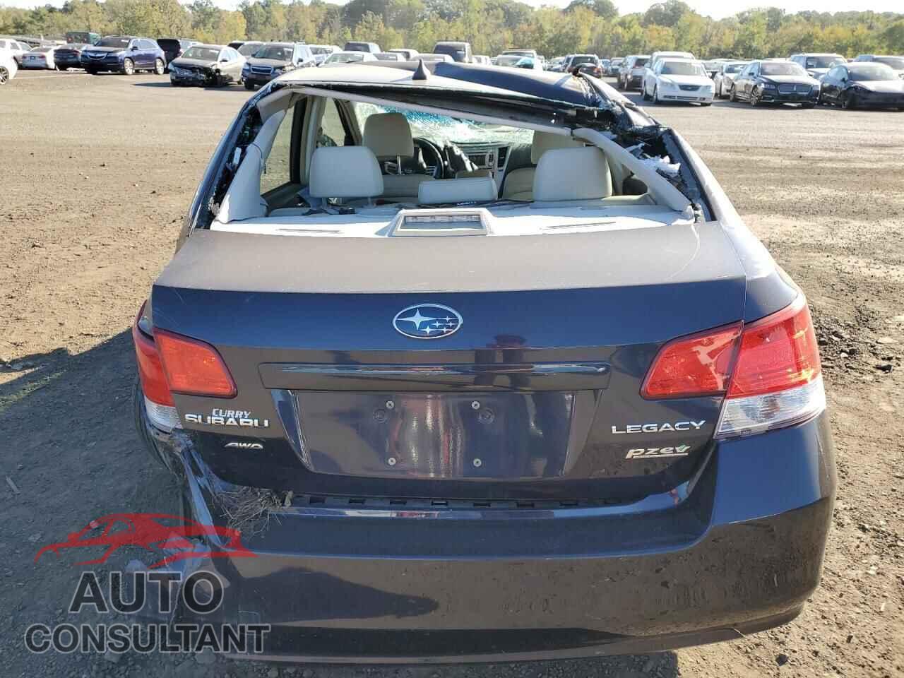 SUBARU LEGACY 2012 - 4S3BMBJ63C3037705