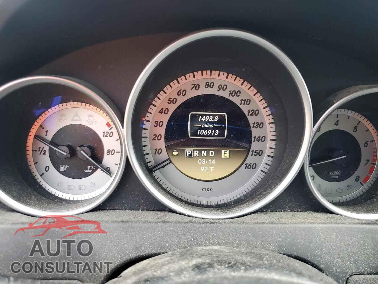 MERCEDES-BENZ C-CLASS 2012 - WDDGF8BB7CR239996