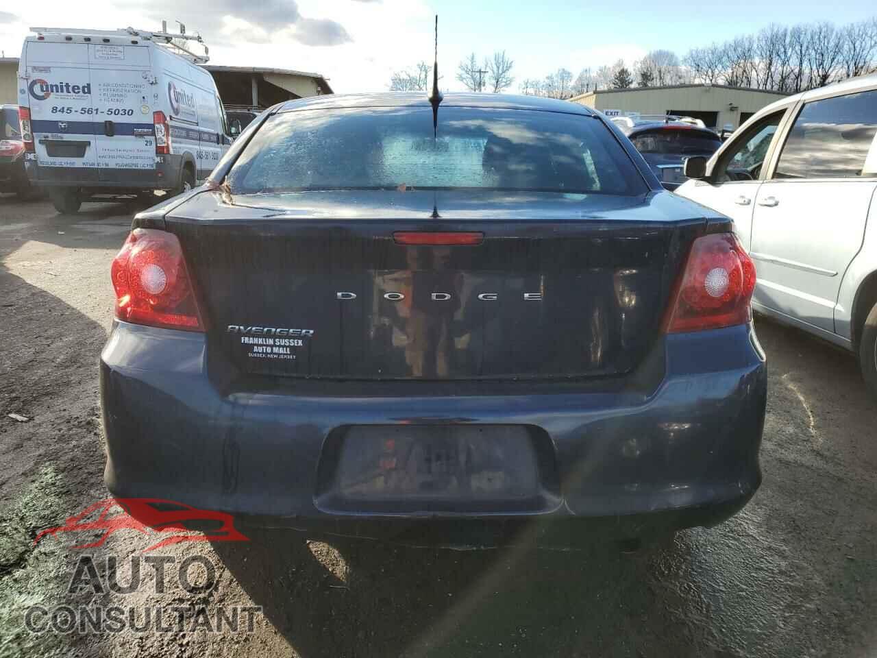 DODGE AVENGER 2011 - 1B3BD1FB6BN534543
