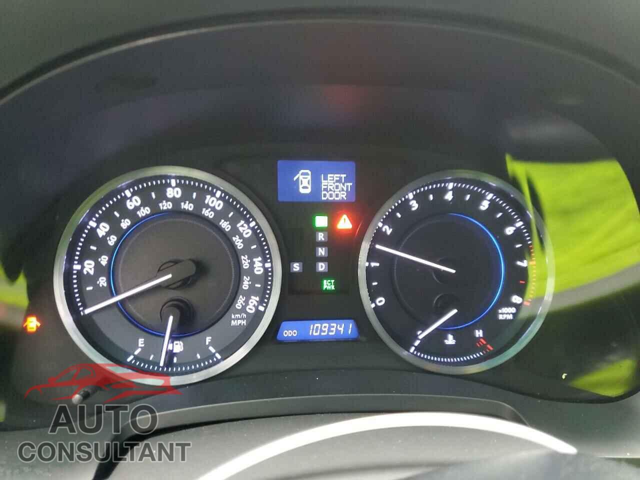 LEXUS IS 2012 - JTHBF5C22C5169427