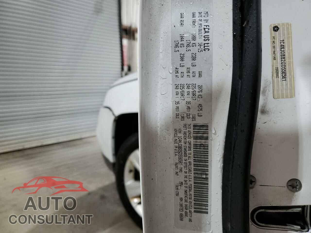 JEEP COMPASS 2016 - 1C4NJDBB2GD556581