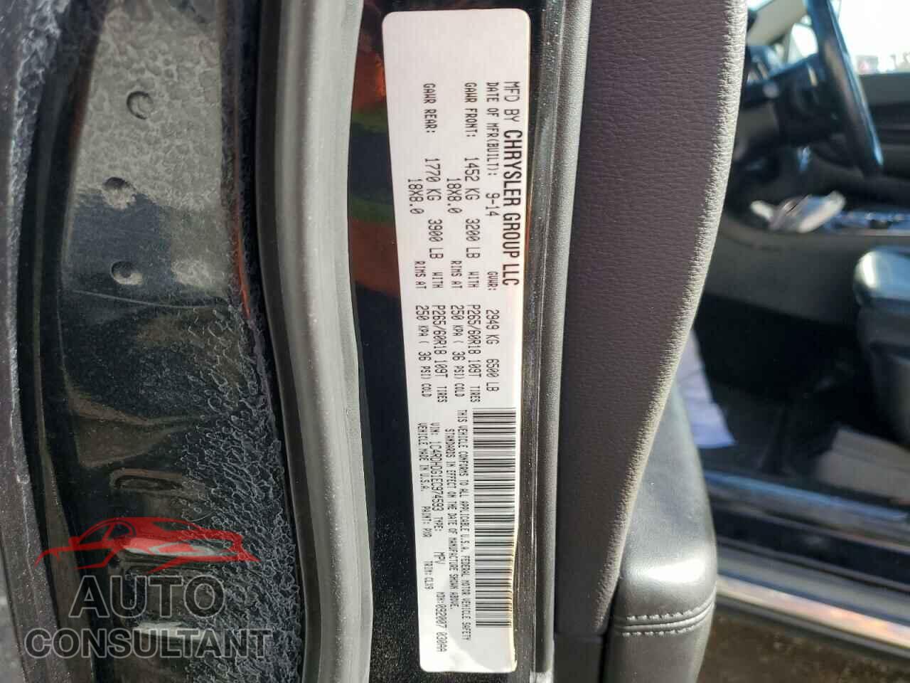 DODGE DURANGO 2014 - 1C4RDHDG1EC974593