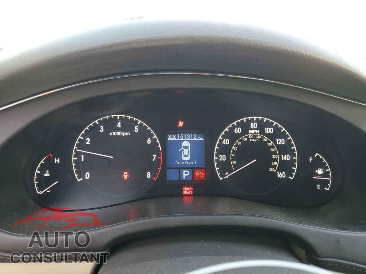 HYUNDAI GENESIS 2011 - KMHGC4DEXBU123721