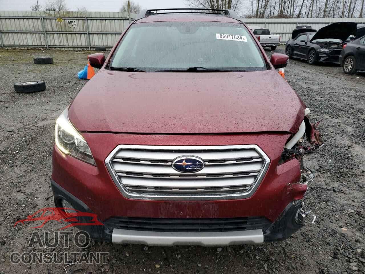SUBARU OUTBACK 2017 - 4S4BSANC3H3433121