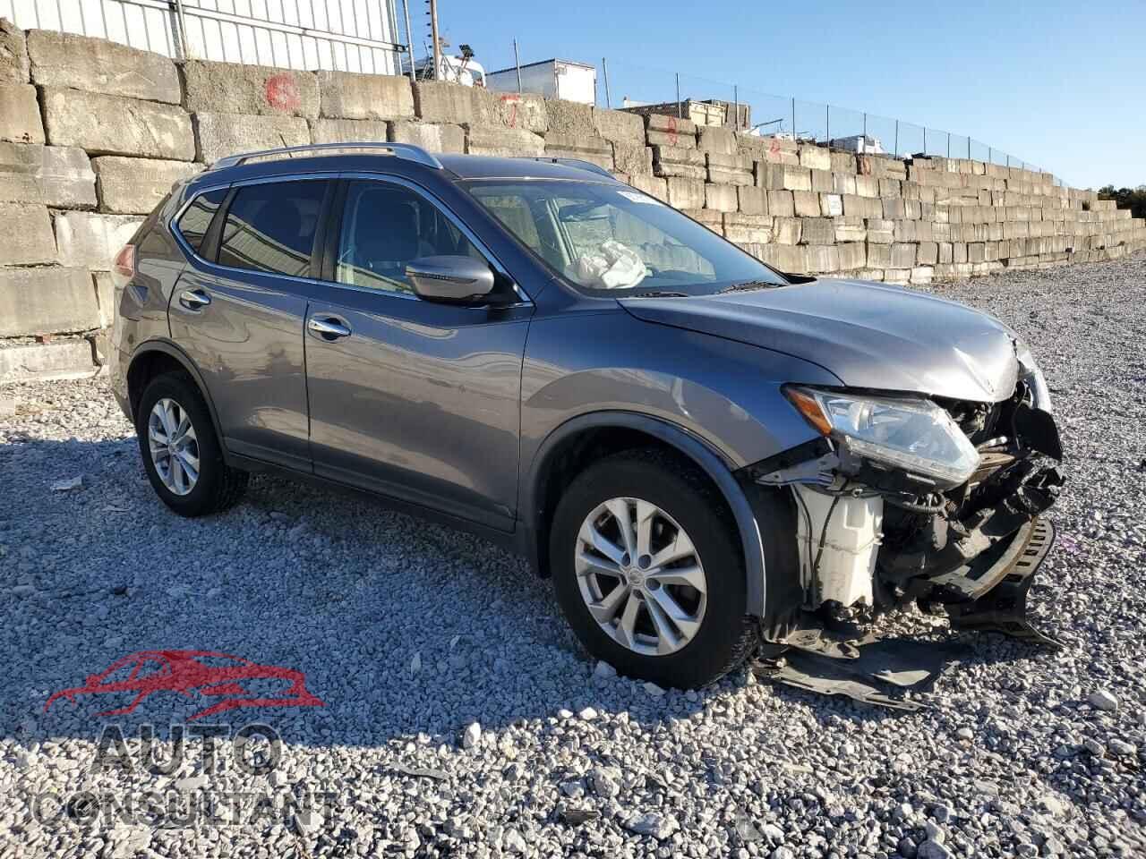 NISSAN ROGUE 2016 - KNMAT2MVXGP681363