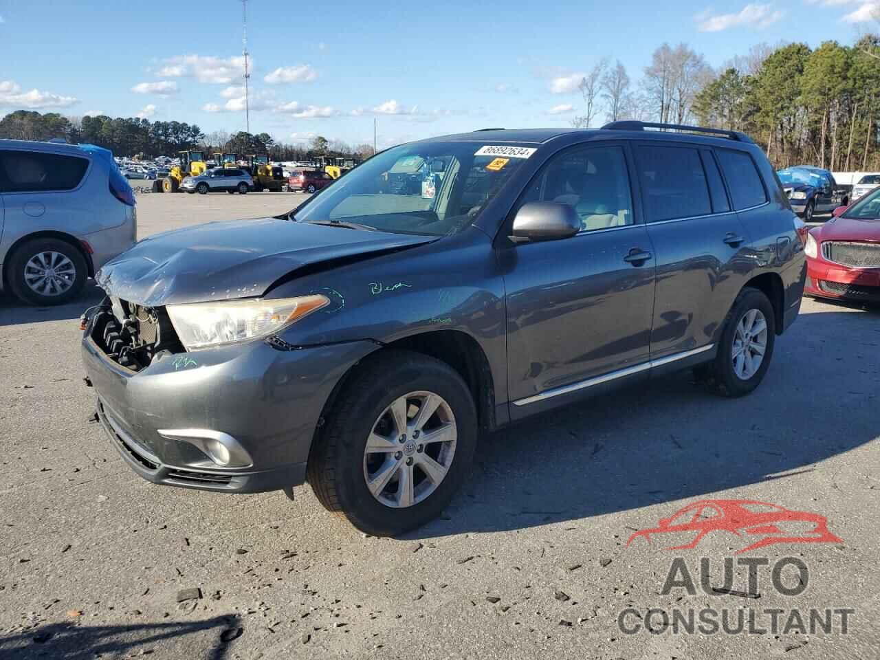 TOYOTA HIGHLANDER 2011 - 5TDZK3EH4BS045797