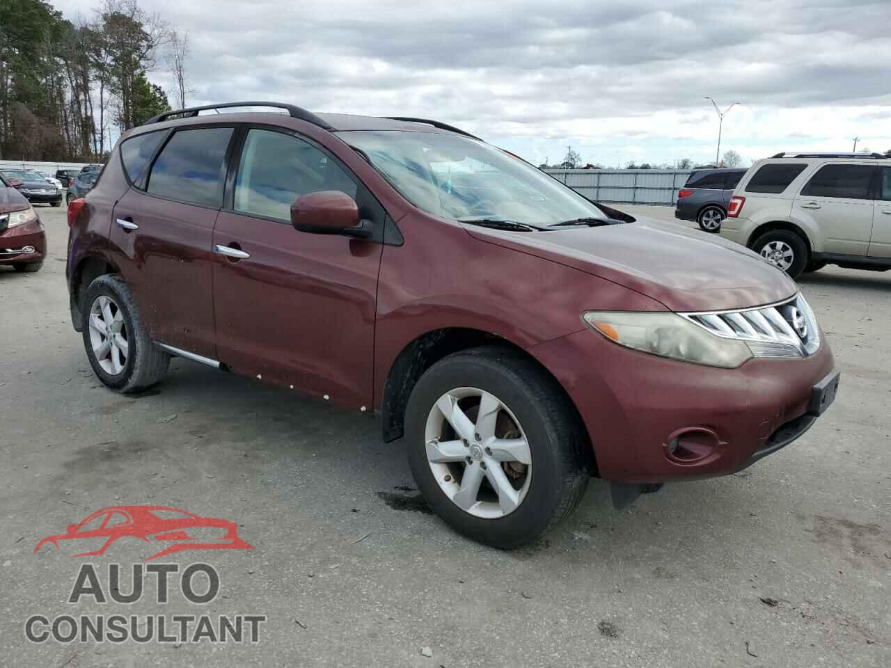 NISSAN MURANO 2009 - JN8AZ18WX9W202075