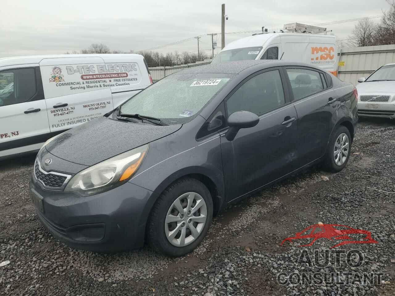 KIA RIO 2013 - KNADN4A39D6147646