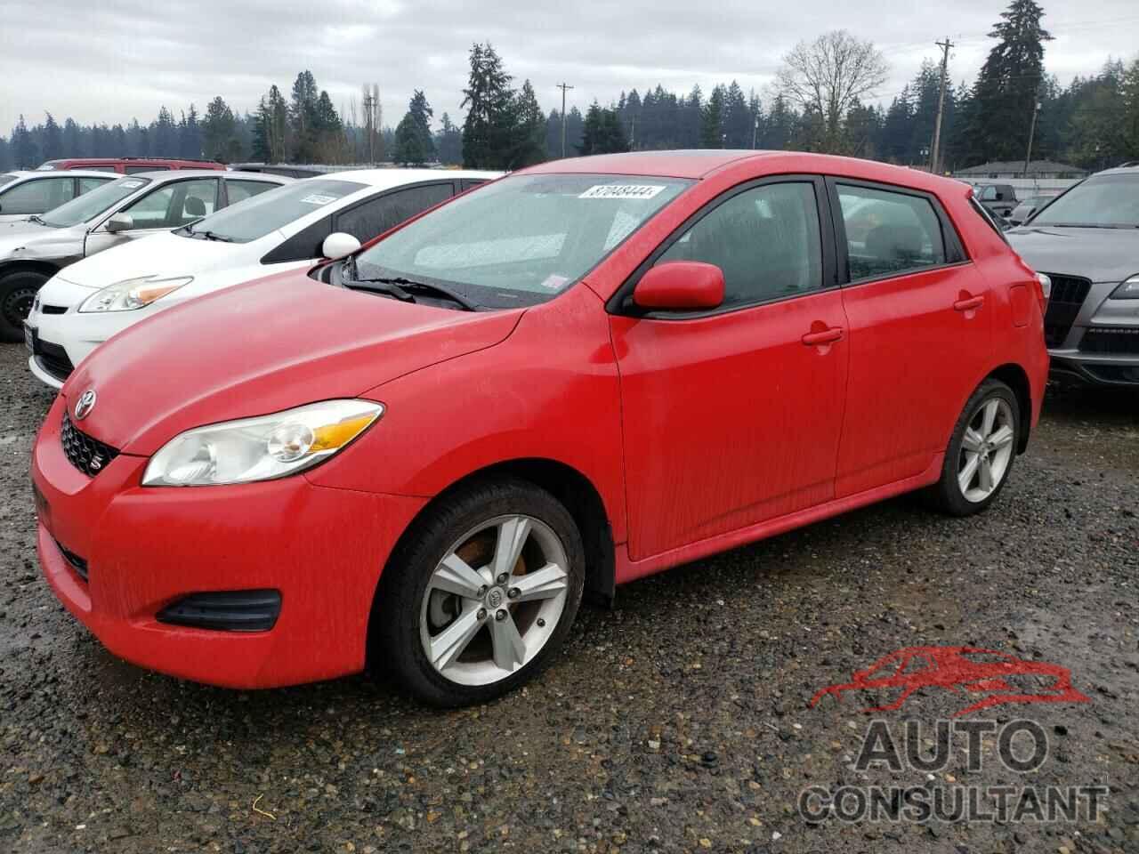 TOYOTA COROLLA 2009 - 2T1LE40E49C007649