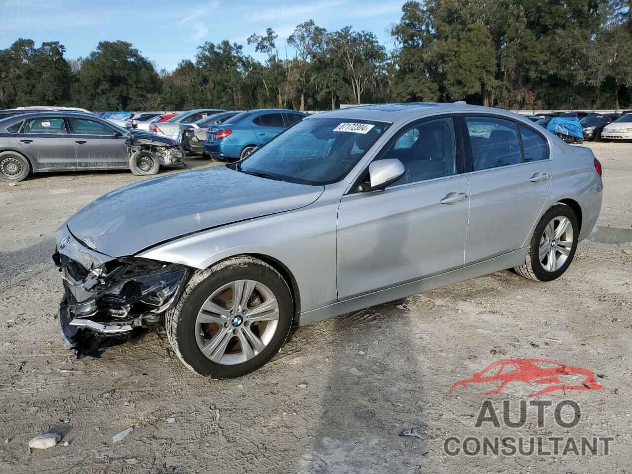 BMW 3 SERIES 2017 - WBA8B9G37HNU53206