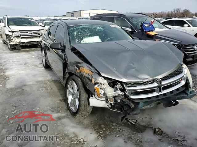 DODGE AVENGER 2013 - 1C3CDZAB7DN687917