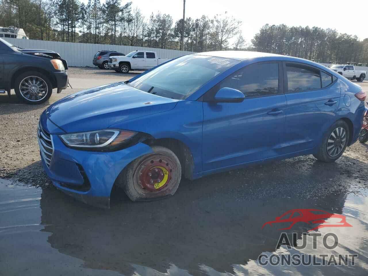 HYUNDAI ELANTRA 2017 - KMHD74LF2HU082818