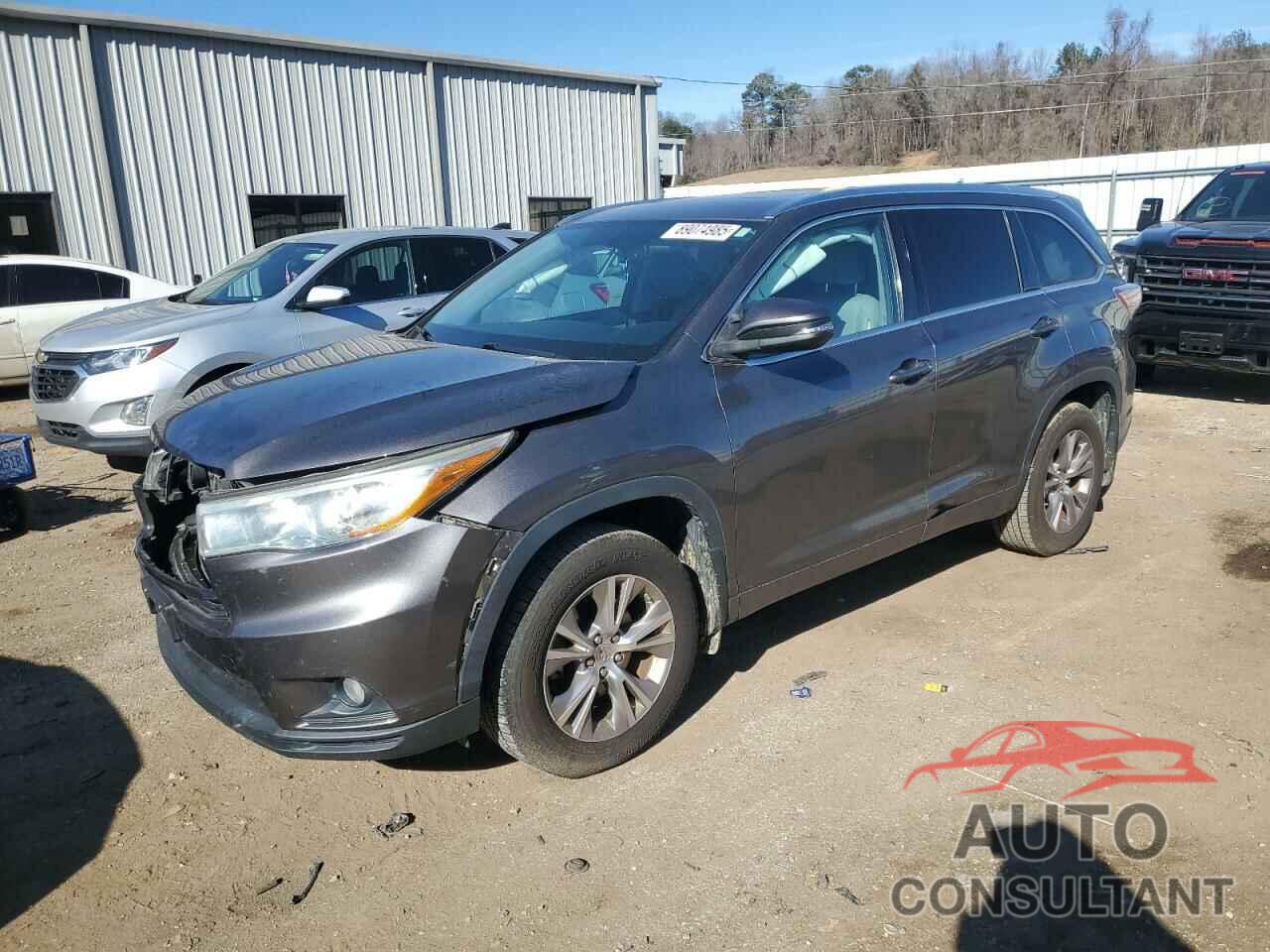 TOYOTA HIGHLANDER 2015 - 5TDJKRFH6FS154184
