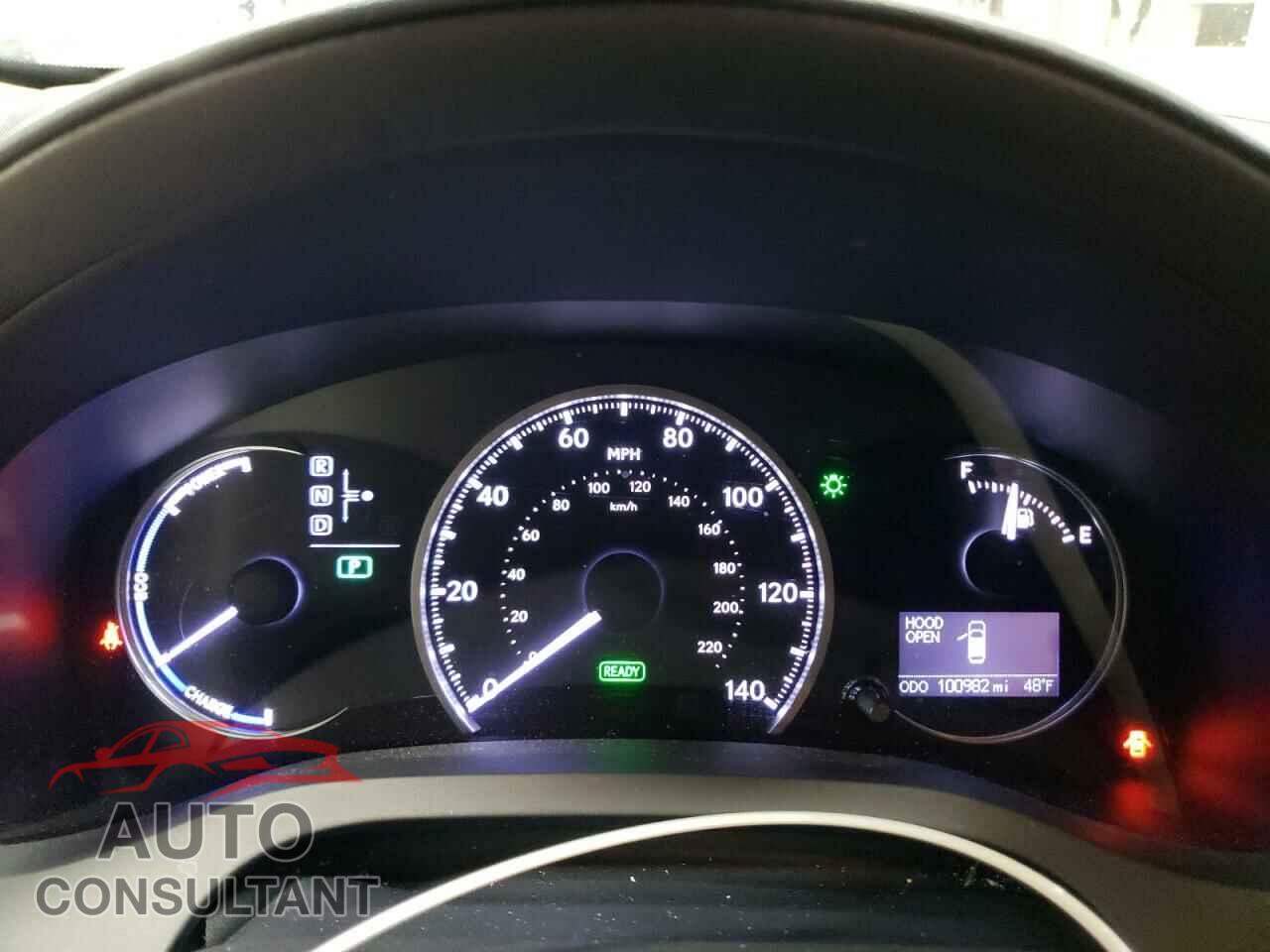LEXUS CT 200 2012 - JTHKD5BH3C2106186