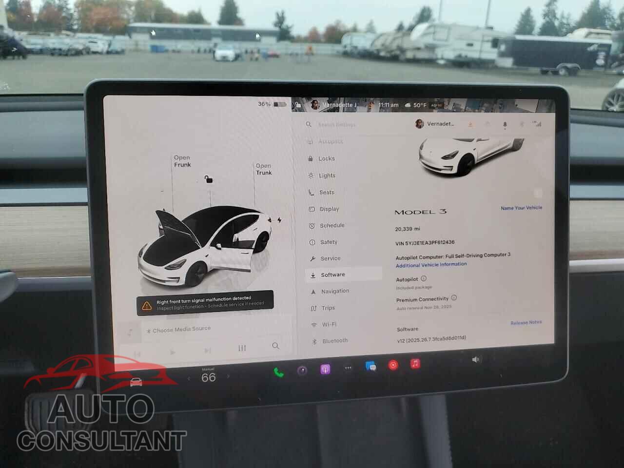 TESLA MODEL 3 2023 - 5YJ3E1EA3PF612436