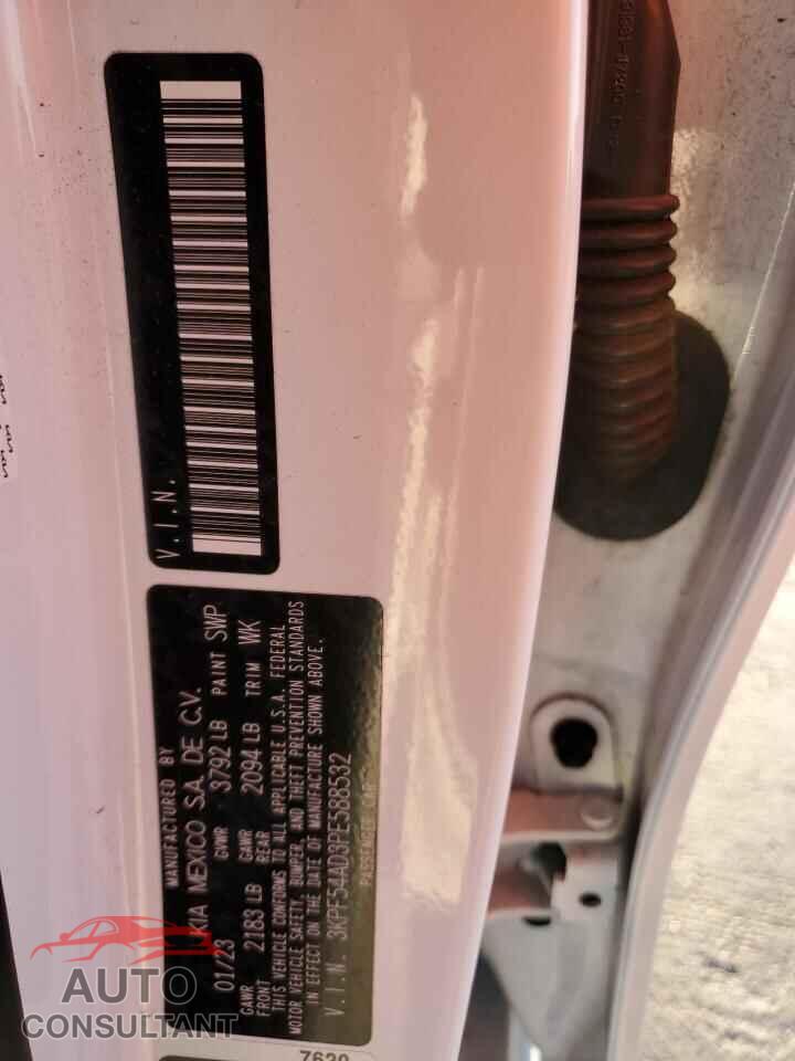 KIA FORTE 2023 - 3KPF54AD3PE588532