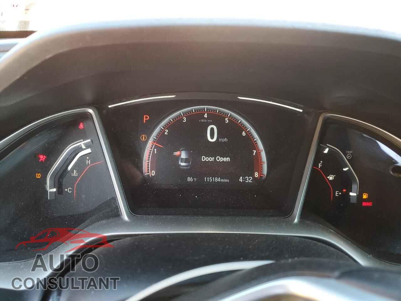 HONDA CIVIC 2019 - 2HGFC2F81KH597637