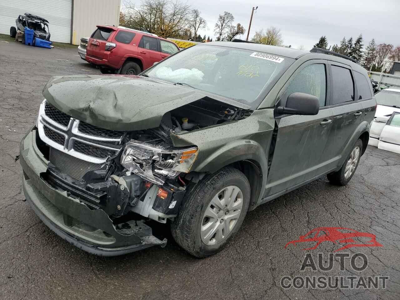 DODGE JOURNEY 2018 - 3C4PDCABXJT530646