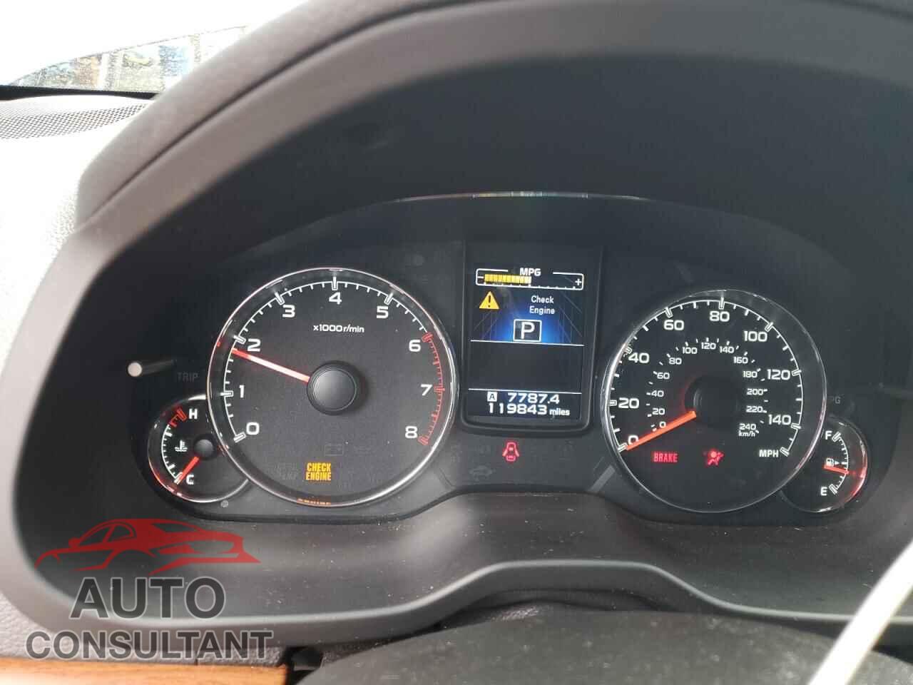 SUBARU OUTBACK 2014 - 4S4BRCLC3E3259766