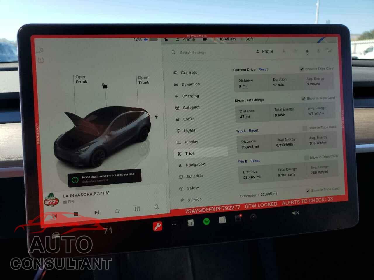 TESLA MODEL Y 2023 - 7SAYGDEEXPF792277