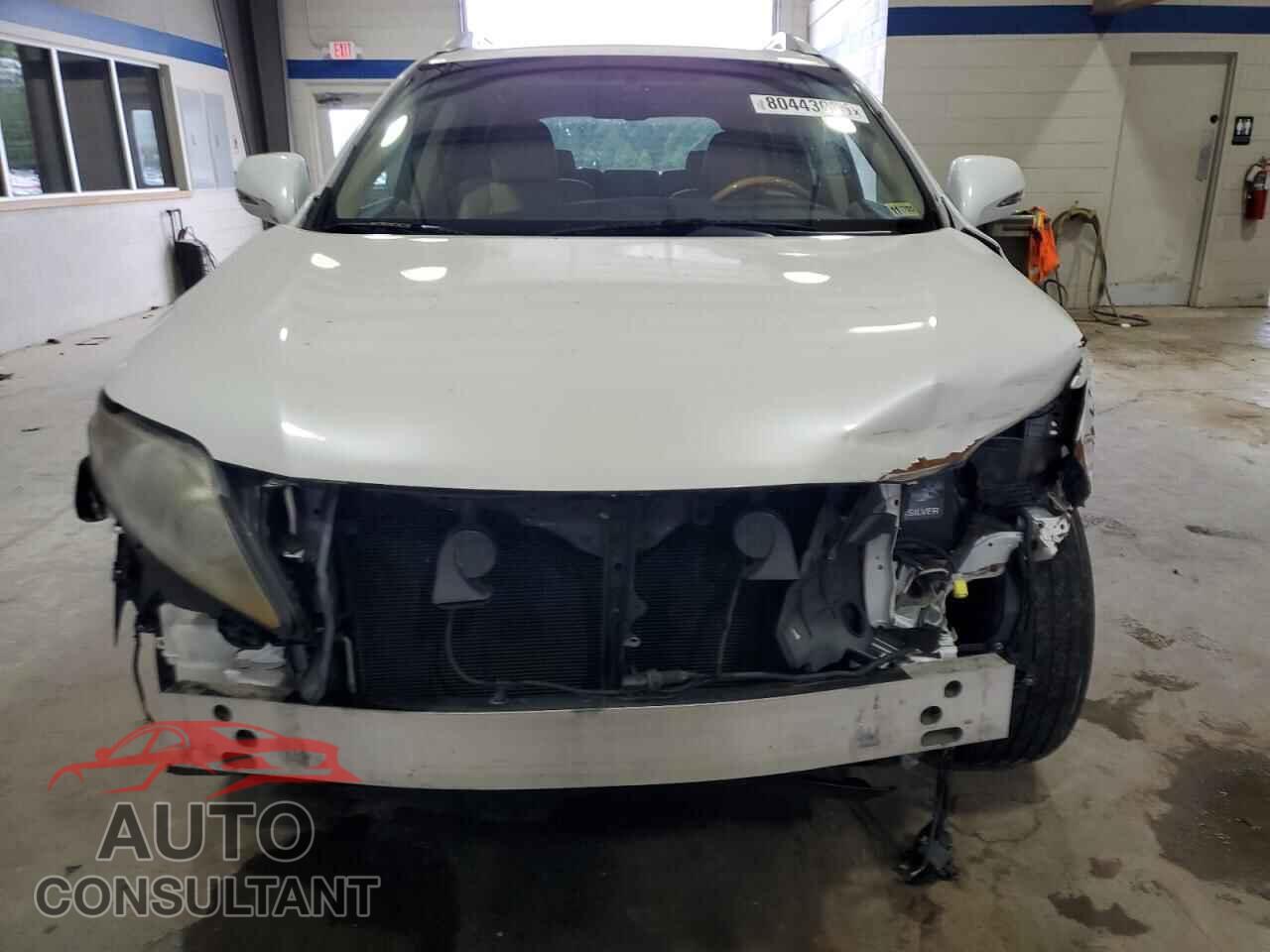 LEXUS RX350 2010 - 2T2BK1BA9AC030731