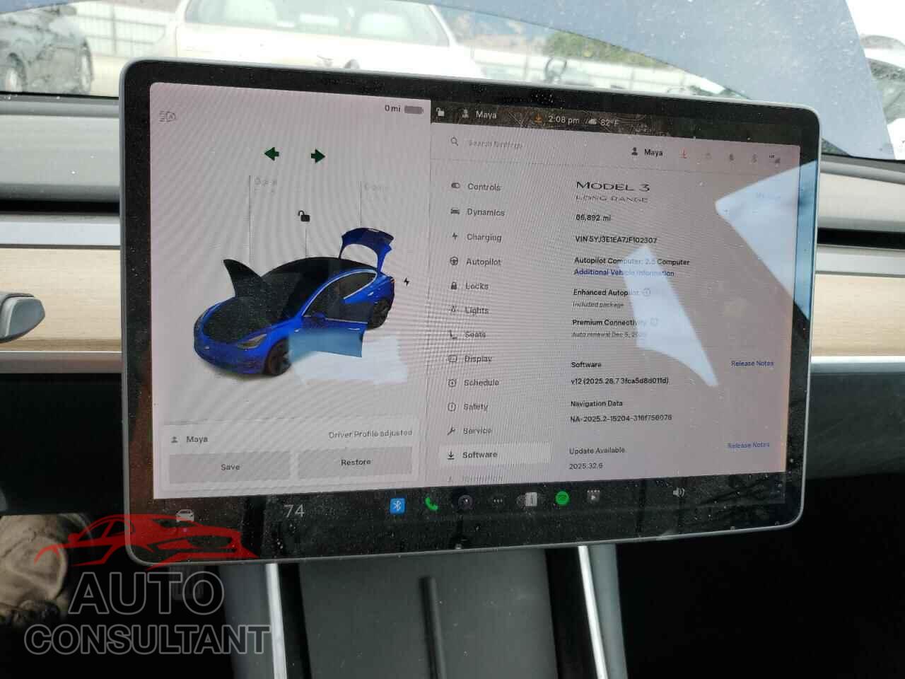 TESLA MODEL 3 2018 - 5YJ3E1EA7JF102307