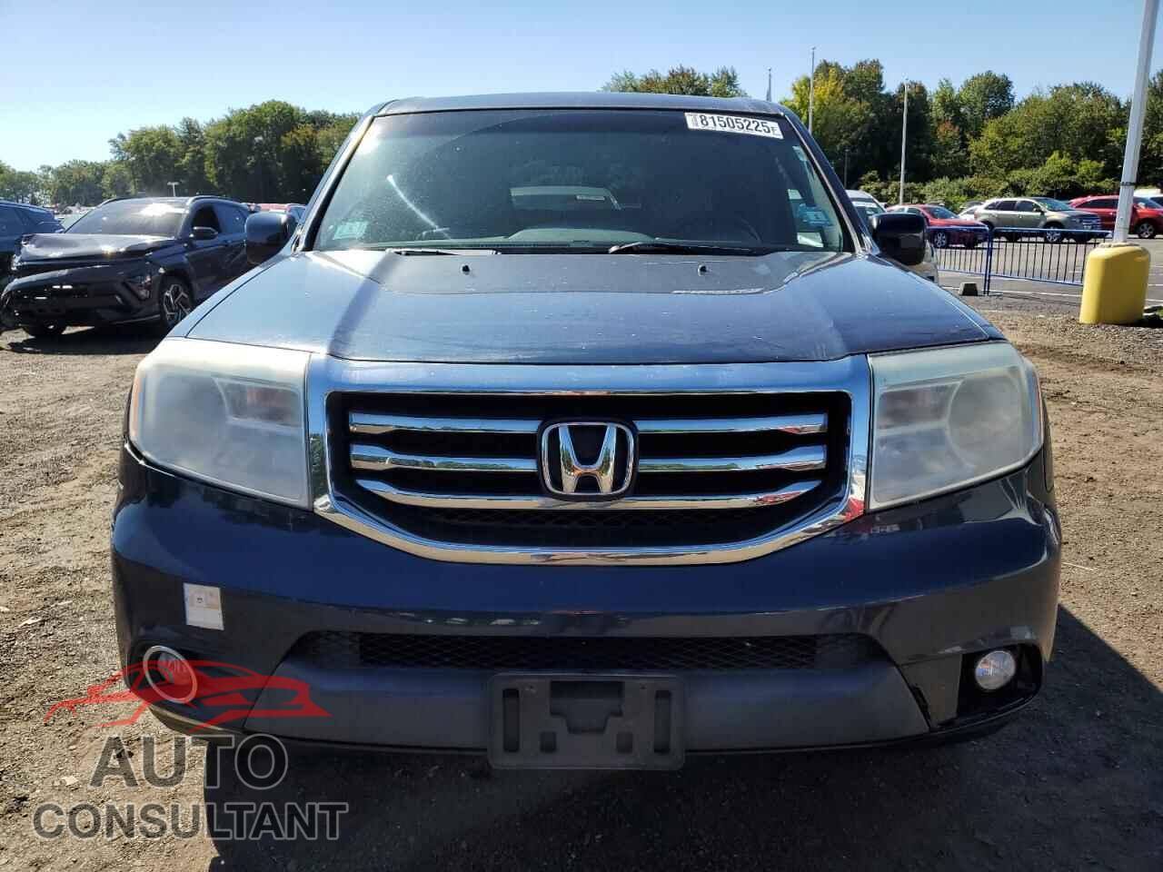 HONDA PILOT 2012 - 5FNYF4H60CB034351