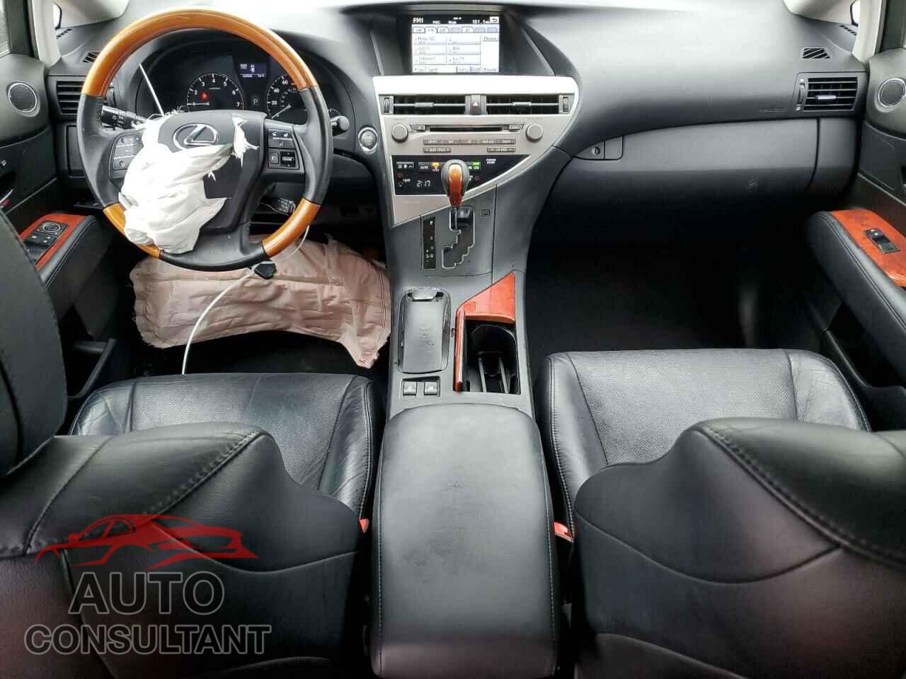 LEXUS RX350 2012 - 2T2BK1BA7CC151602