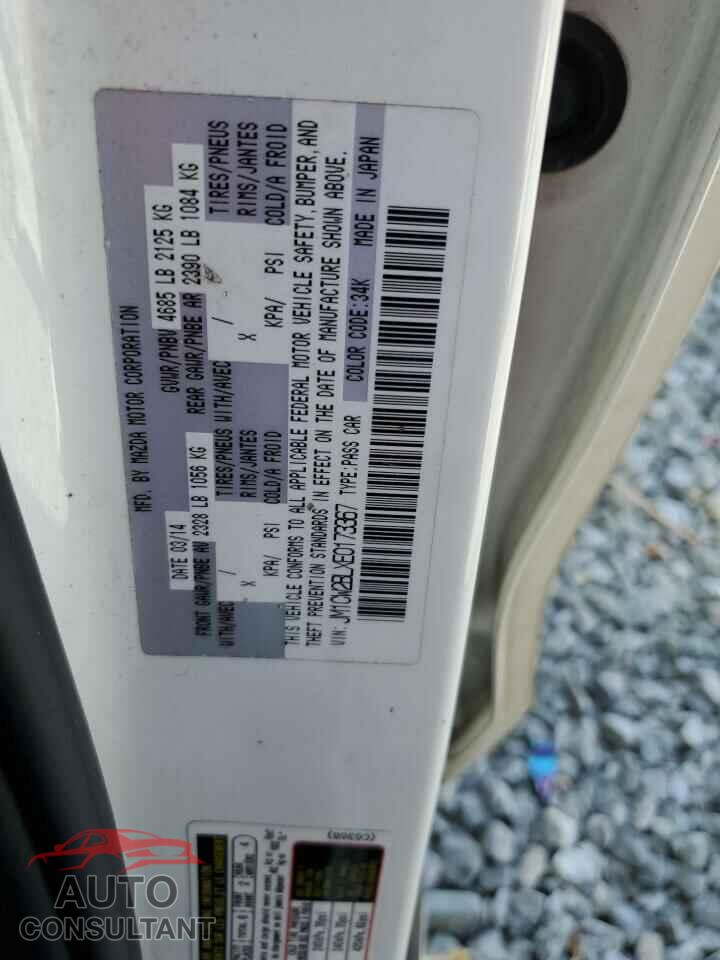 MAZDA 5 2014 - JM1CW2BLXE0173367
