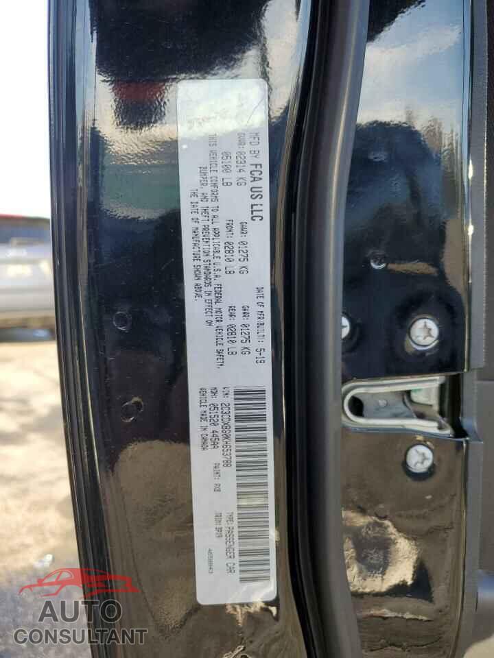 DODGE CHARGER 2019 - 2C3CDXBG0KH653788