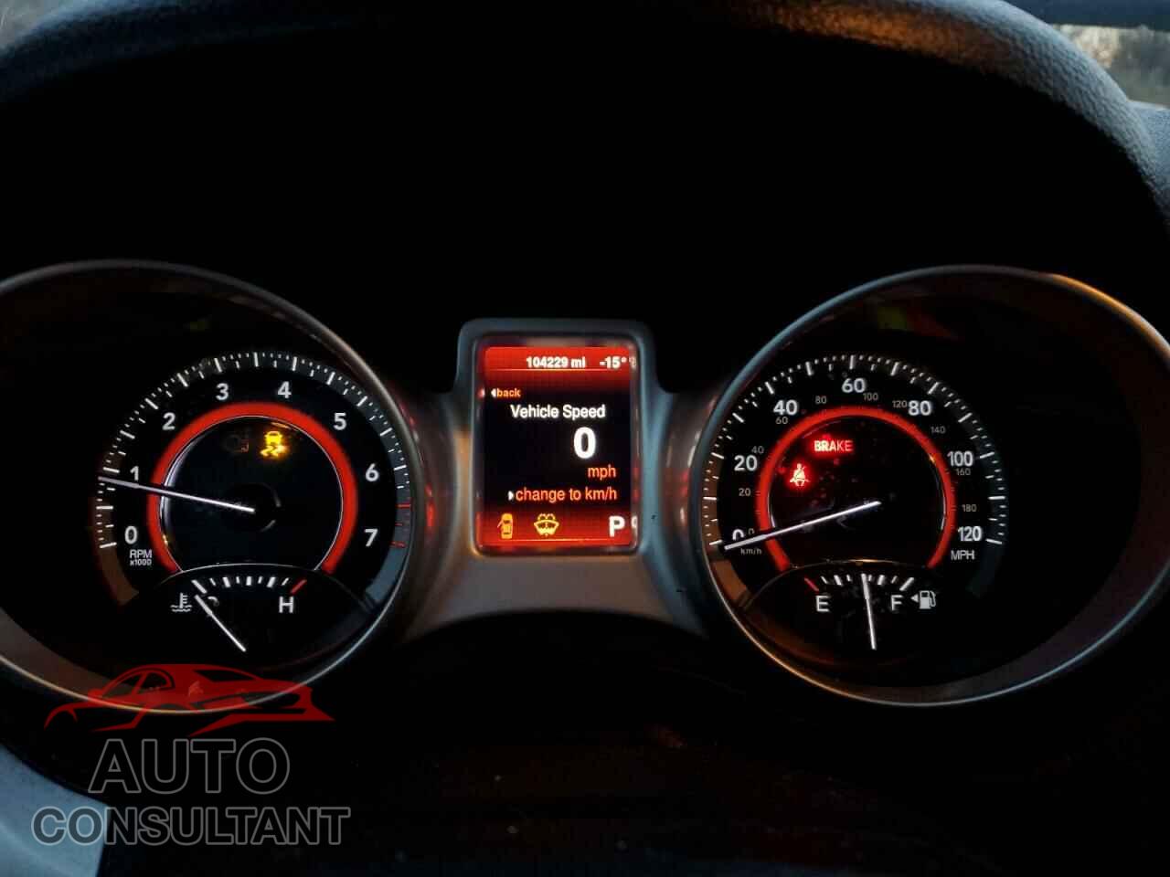DODGE JOURNEY 2014 - 3C4PDCAB4ET152412