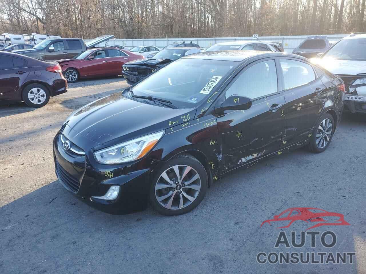 HYUNDAI ACCENT 2016 - KMHCU4AE1GU160101